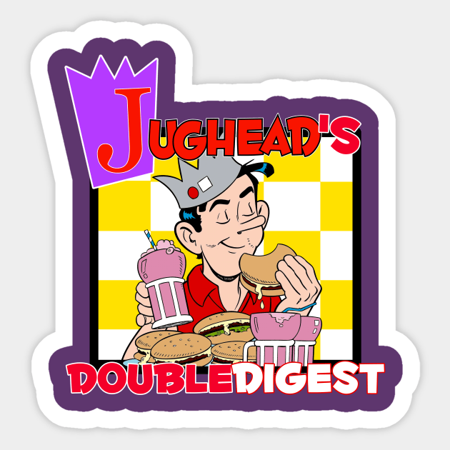 Double Digest JugHead Sticker by kaizokuGhost